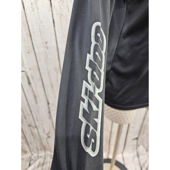 ALK Women's Large Ski-Doo Team Black Long Sleeve Slinky Turtleneck Pullover EUC - Picture 3 of 12